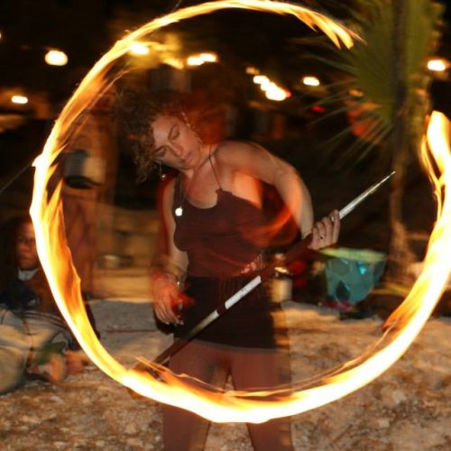 אש בearth dance